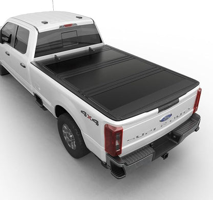 Toptiny Low Profile Flip Up Truck Bed Tonneau Cover Fits 2017-2026 Ford F-250/F-350 Super Duty 6.75' Bed (82")