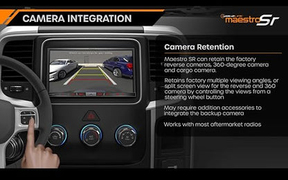 Idatalink Maestro ADS-MSR Universal Car Stereo Replacement Interface for Factory Audio Upgrade, Retains Steering Controls with Built-in Bluetooth Adapter for Wireless Programming via a Mobile Device