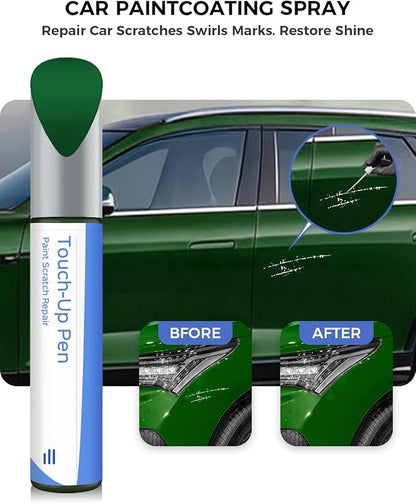 Python Green LM6C/3I Touch Up Paint Compatible with Porsche Exact Match Chips and Nicks Touch Up