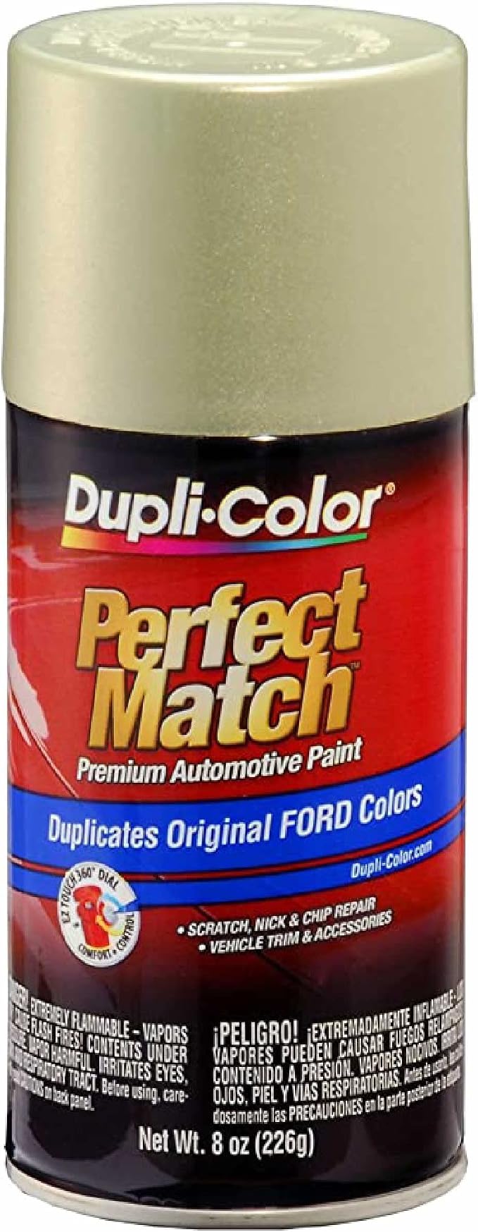 Dupli-Color Perfect Match Premium Automotive Paint, Gold Ash (M), 8 oz