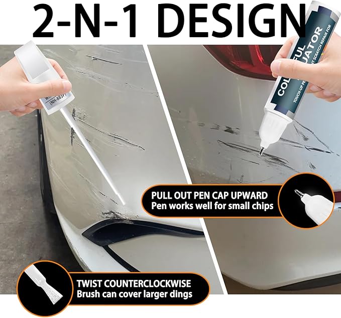 Boost Blue Pearl(B-637P) Touch Up Paint Compatible with Honda, Car Paint Pen Scratch Repair Two-In-One Touch Up Paint, Premium Car Scratch Remover for Deep Scratches