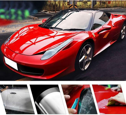 HOHOFILM PPF Car Paint Protection Film Self Healing Automotive Vinyl Wrap Clear Gloss Vinyl Sheet Self-Adhesive,60"x79"