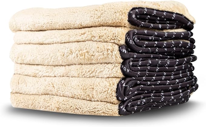 Adam's Polishes Car Detailing Towels (6-Pack)