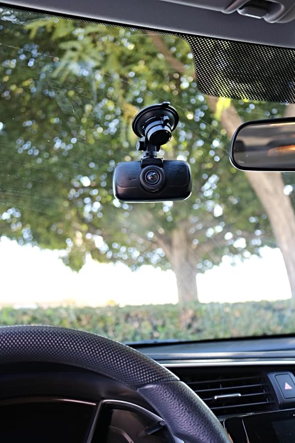 myGEKOgear Orbit 960 4k UHD Dash Cam, 3840x2160P, Sony STARVIS, Night Vision, Mobile App, GPS Logs Location & Speed, G-Sensor, Accident Video Back up, FCWS & LDWS, Motion Detection,Black,Standard