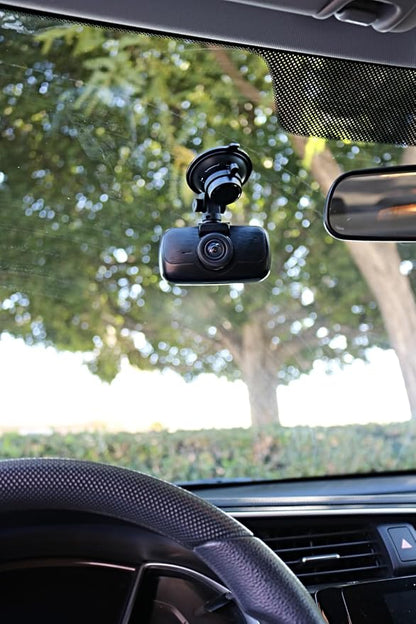 myGEKOgear Orbit 960 4k UHD Dash Cam, 3840x2160P, Sony STARVIS, Night Vision, Mobile App, GPS Logs Location & Speed, G-Sensor, Accident Video Back up, FCWS & LDWS, Motion Detection,Black,Standard