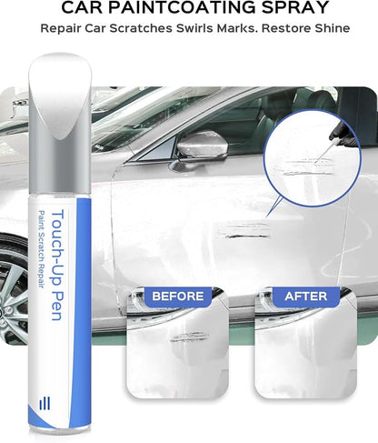 34K/41K Crystal White Pearl Tricoat Touch Up Paint Compatible with Mazda Exact Match Chips and Nicks Touch Up