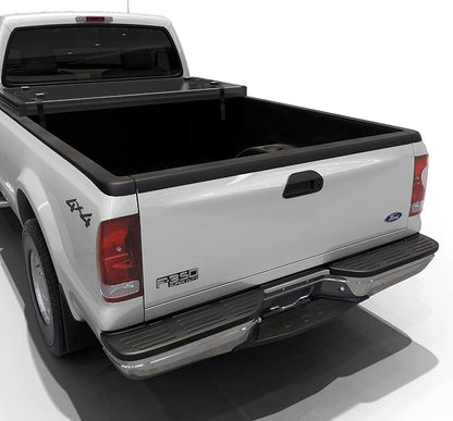 Toptiny Hard Folding Truck Bed Tonneau Cover|HTF082|Fits 1999-2016 Ford F-250 F-350 Super Duty 8FT Bed (98")