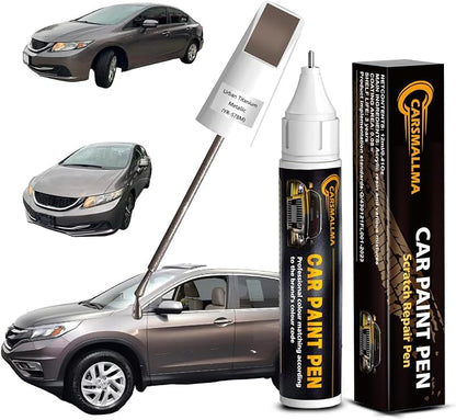 Car Touch Up Paint for Honda(YR-578M Urban Titanium Metallic), Color Accurate Car Scratch Repair Remover Pen,Auto Paint Quick and Easy to fix Vehicle Chips and Nicks Scuff