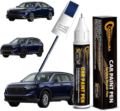 Car Touch Up Paint for Honda(B-640M Canyon River Blue Metallic), Color Accurate Car Scratch Repair Remover Pen,Auto Paint Quick and Easy to fix Vehicle Chips and Nicks Scuff
