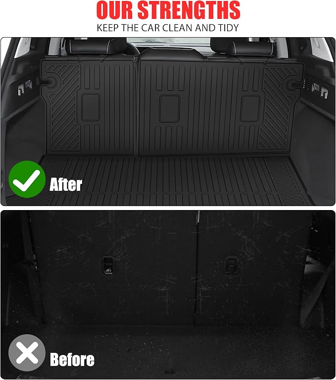 Floor Mats for 2021-2025 2026 Buick Envision with Cargo Liner All Weather TPE Protection Floor Liners Full Set with Trunk Mat for 2021 2022 2023 2024 2025 2026 Buick Envision Accessories