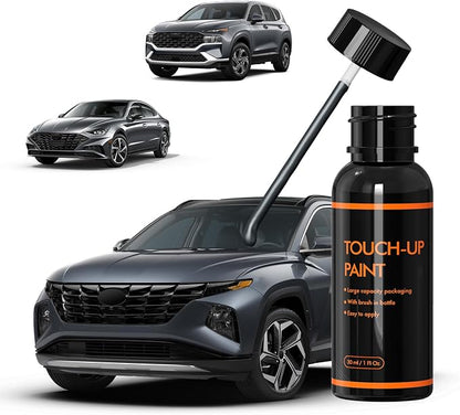 T2G Portofino Gray Touch Up Paint for Hyundai, DIY Car Paint Scratch Repair Kit, Automotive Paints, Quick & Easy Fix Scratch Repair for Tucson/Elantra/Sonata/Santa Fe