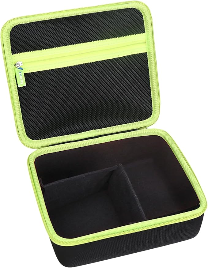 Case for CODN Handheld Car Vacuum Portable Cordless 12000PA 2 in 1 Handheld Vacuum Cleaner and Air Duster - Hard Protective Travel Carrying Storage Bag (Black-Green)
