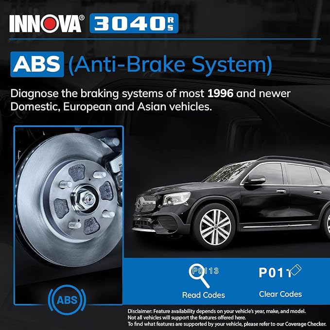 INNOVA 3040RS, OBD2 Scanner, Live Data Streamer, Battery/Alt Tester, Reset Check Engine Light/Brake Light/Oil Light, Free Mechanic Recommended Fix & Parts & Est Repair Cost, Free Updates
