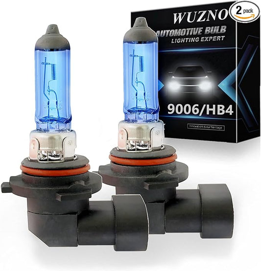 9006 Halogen Headlight Bulb Fog light 12V 51W HB4 White 5000k Light Bulbs Headlamp Super Bright