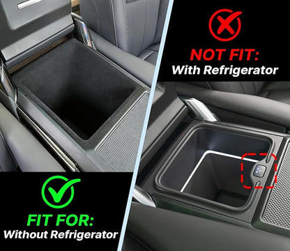 Center Console Organizer for Range Rover & Range Rover Sport 2023-2025 2026 Armrest Insert Tray Storage Box Interior Accessories (Without Refrigerator) | NOT Fit for Models with Refrigerator