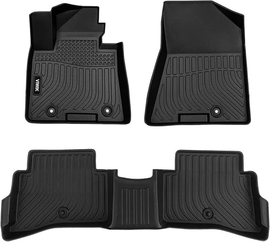 VIWIK Floor Mats for Kia Sportage 2022-2017, Anti Slip 3D Floor Liners, TPE Waterproof Car Mats, Custom Fit All Weather Protection for S/EX/LX/SX Turbo/Nightfall Edition SUV Accessories, Front & Rear