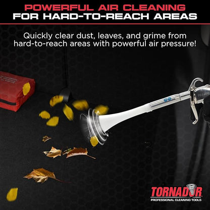 Tornador CT-100 Classic Replacement Cone | White Plastic Nozzle for Z-010 Cleaning Gun | Durable Trumpet Design for Even Spray | Perfect for Car Detailing & Interior Cleaning Pros