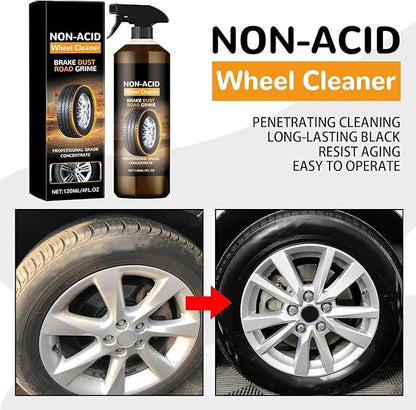 Wheelblaze Wheel Cleaner, Wheel Blaze Versatile and Powerful Rust Converter, Brake Buster Wheel Cleaner, Turn Filthy Wheels into Instant Shine and Lasting Protection (2PCS)