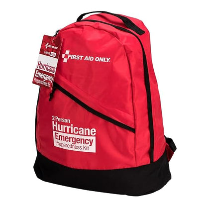 First Aid Only 91055 Emergency Preparedness 2 Person Backpack, Hurricane