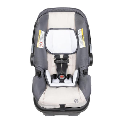 Baby Trend EZ Lift 35 Plus Ergonomic Lightweight Rear Facing Infant Car Seat with Multi-Position Base and Cozy Cover, Magnolia Gray