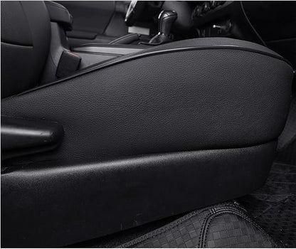 EKR Custom Fit Tacoma Rear Car Seat Covers for Toyota Tacoma (Petrol) 2024 2025 2026 Double cab SR/SR5/TRD Sport/TRD Off-Road/Limited - Second Row Only,Faux Leather(Black)