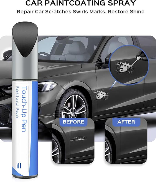 NH-797M Modern Steel Metallic Touch Up Paint Compatible with Honda Exact Match Chips and Nicks Touch Up