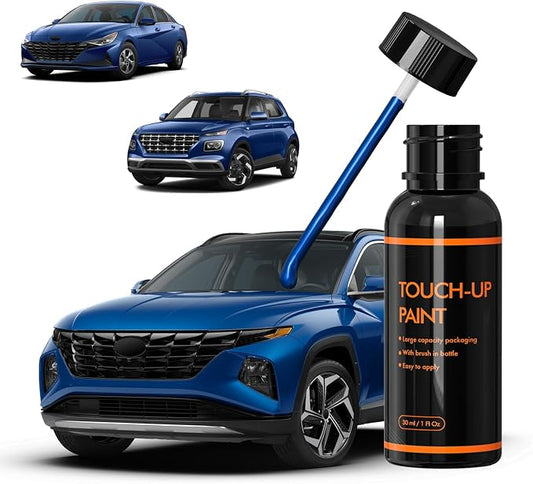 YP5 Intense Blue Touch Up Paint for Hyundai, DIY Car Paint Scratch Repair Kit, Automotive Paints, Quick & Easy Fix Scratch Repair for Tucson/Elantra/Ioniq/Venue