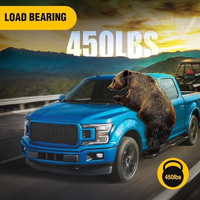 Nilight Running Boards for 2015-2026 Ford F-150 SuperCrew Cab Pickup 4 Door 2017-2026 Ford F-250 F-350 Super Duty Crew Cab 6 Inch Slip-Proof Aluminum Side Step Nerf Bars