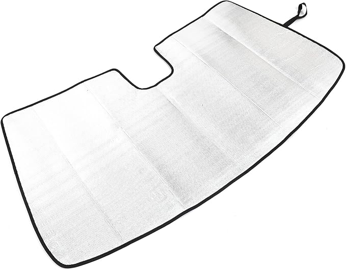 Windshield Sun Shade Compatible with Mercedes-Benz ML-Class 2012-2015 Foldable Front Windshield Sunshade Protector, Block UV Rays Keep Your Car Cooler