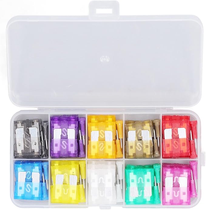 Sonew 10 Medium Car Assortment Set Kit, Quick Response, High Safety, Transparent Marking, Compact Size, For Car Power Supply Failure, Widely Used in Vehicles, Digital Camera, etc.