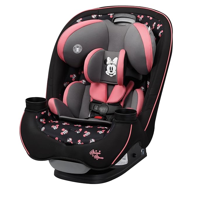 Disney Baby Grow and Go All-in-One Convertible Car Seat, Infant to Toddler Carseat, Minnie Charm 2