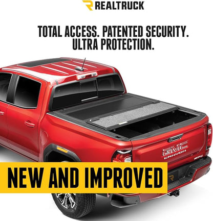 RealTruck Undercover Ultra Flex Hard Folding Truck Bed Tonneau Cover | UX22004 | Fits 2004-2014 Ford F-150 6' 7" Bed (78.8")