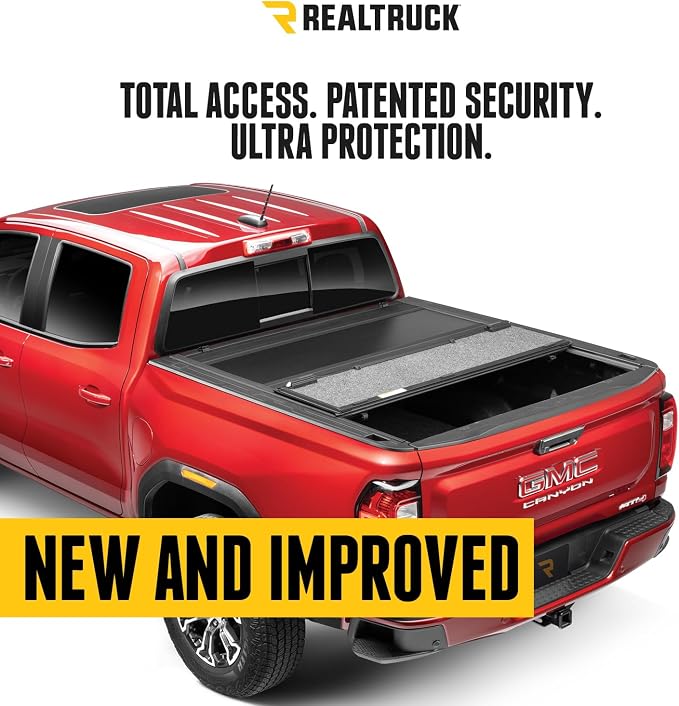 RealTruck Undercover Ultra Flex Hard Folding Truck Bed Tonneau Cover | UX22002 | Fits 2004-2014 Ford F-150 5' 6" Bed (66")