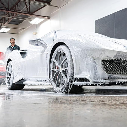 Gyeon Foam Premium Car Pre‑Wash Snow Foam for Safe Paint Cleansing Deep Clinging Suds Touchless Pre‑Wash Cleaning Solution for Coating Maintenance Safe Pressure Washer for Car Exterior