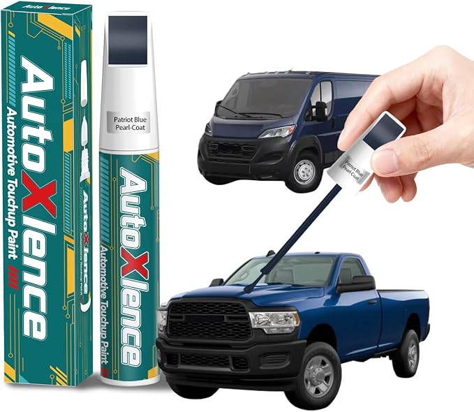 Patriot Blue Pearl-Coat(PPX/RPX) Touch Up Paint Compatible with Ram Car Paint Pen Scratch Repair Automotive Scratch Remover Fix Exact Color Match