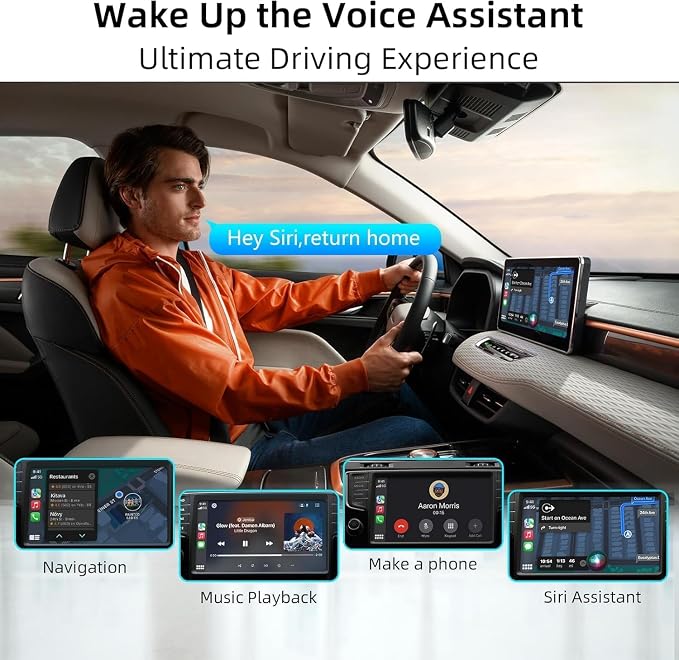 Android Auto Wireless Adapter and Wireless Carplay Adapter 2024 Upgrade,Plug & Play Apple Carplay Dongle Converts Factory Wired to Wireless CarPlay Adapter for iPhone with USB-A to USB-C/USB-A Cable