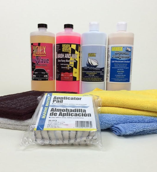 Boat Detailing Kit - Restore, Shine & Protect 32oz for Mid Size Boats and RVs