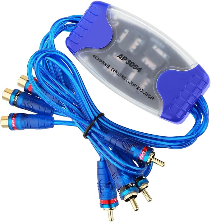 Four Channel Ground Loop Isolator Car Audio 4 RCA AP3054