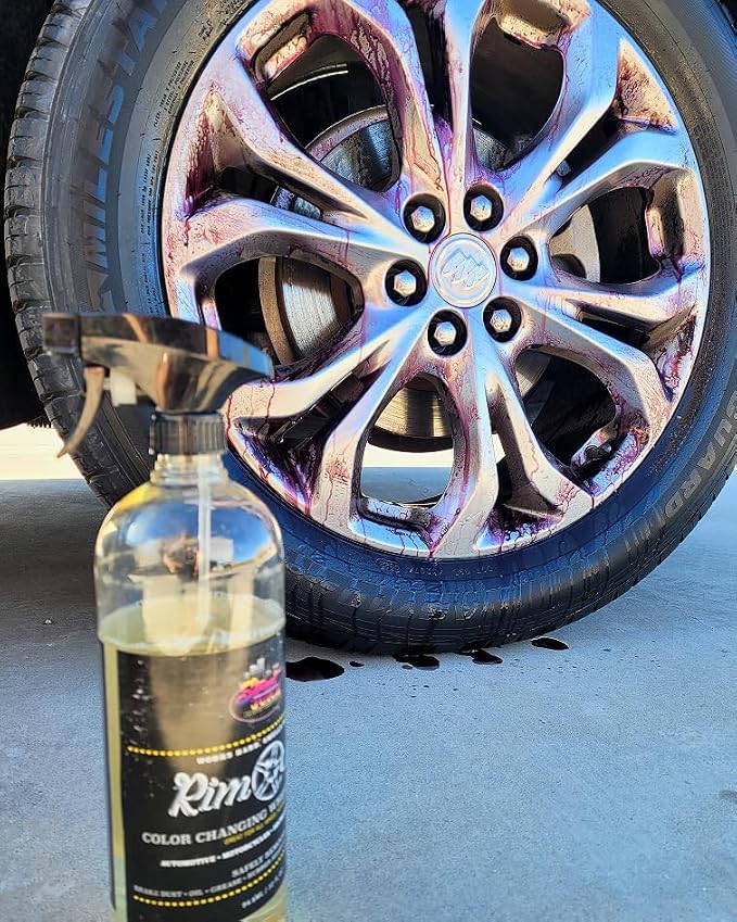 Dually Package 2 DP-2 Street Juice Products Rim Job 32 oz, Tread Glo 16 oz & Tread Glo Applicator Wheel Cleaner, Tire Dressing, & Applicator Cars, Trucks, & Motorcycles