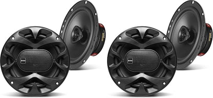 BOSS Audio Systems CH6520B 6.5 Inch Car Door Speakers - 250 Watts Max (Pair), Coaxial, 2 Way, Full Range, 4 Ohms, Sold in Pairs, Bocinas para Carro (Pack of 2)