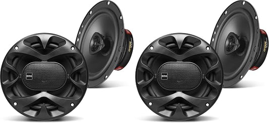 BOSS Audio Systems CH6520B 6.5 Inch Car Door Speakers - 250 Watts Max (Pair), Coaxial, 2 Way, Full Range, 4 Ohms, Sold in Pairs, Bocinas para Carro (Pack of 2)