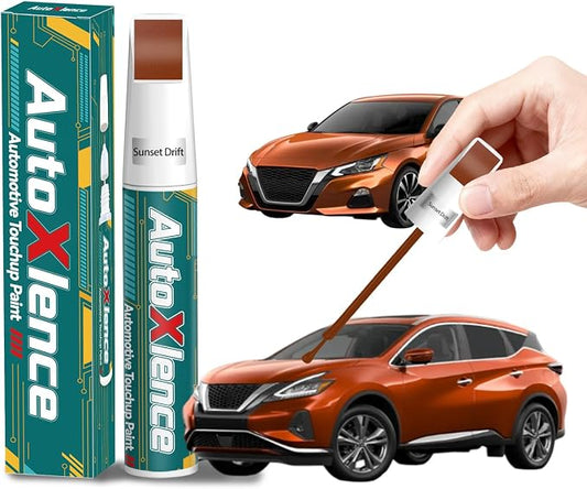 Sunset Drift(EBL) Touch Up Paint Compatible with Nissan Car Paint Pen Scratch Repair Automotive Scratch Remover Fix Exact Color Match