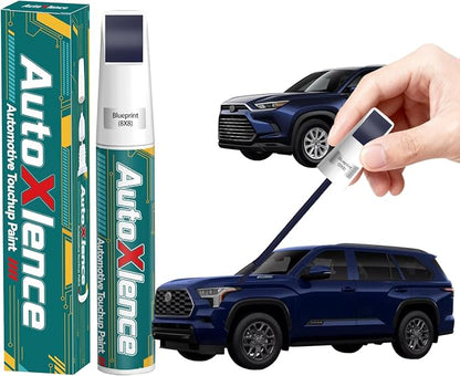 Blueprint(8X8) Touch Up Paint Compatible with Toyota Car Paint Pen Scratch Repair Automotive Scratch Remover Fix Exact Color Match