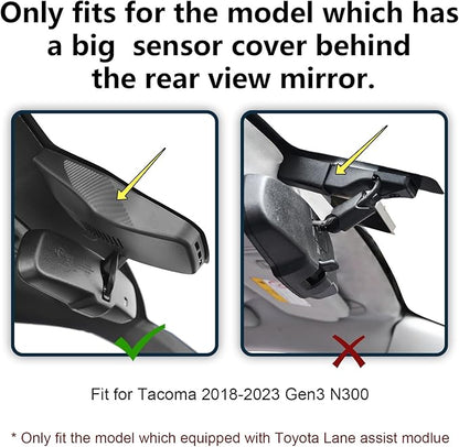 Mangoal Front 4K & Rear 1080P Dash Cam Custom fit for Toyota Tacoma 2018 2019 2020 2021 2022 2023(Model A), Limited TRD Sport Off-Road Pro SR5 SR, Integrated OEM Look, App & WiFi, GPS, 128GB Card