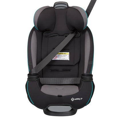 Safety 1st Grow and Go All-in-One Convertible Car Seat, Rear Facing, 5-40 lbs, Forward Facing (30–65 lbs), High Back Booster Seat 40-100 pounds, Green Gables