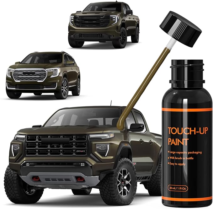 GXN/WA135H Harvest Bronze/Deep Bronze Touch Up Paint Compatible With GMC, DIY Car Paint Scratch Repair Kit, Automotive Paints, Quick & Easy Fix Scratch Repair for Sierra/Terrain/Canyon