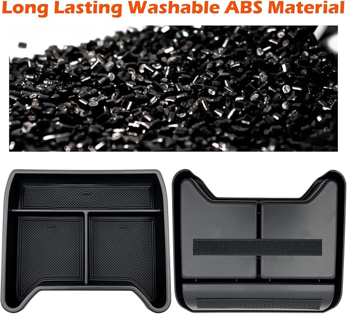 for VW ID.4 Lower Console Console Organizer Storage Tray Accessories Compatible with VW ID4 2021 2022 2023