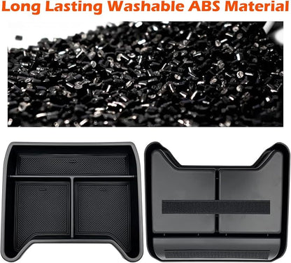 for VW ID.4 Lower Console Console Organizer Storage Tray Accessories Compatible with VW ID4 2021 2022 2023