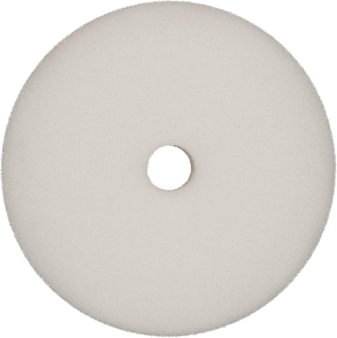RUPES 9.DA100S Pack of 24 White D-A Ultra-Fine Polishing Foam Pads 100mm | Ideal for Paint Correction & Gloss Enhancement | Extremely Fine Defect Removal | Compatible with 4" Backing Plate