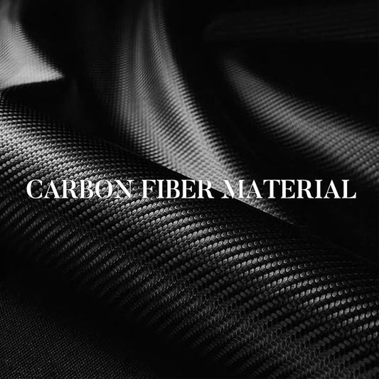 Carbon Fiber Steering Wheel Cover, Snap on Car Steering Wheel Cover Set Accessories 3pcs Wrap Grip Non Slip Protector Universal Matte Black